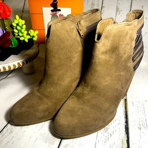 CARLOS by Carlos Santana Size 11 Women's Tan and Brown Boots
